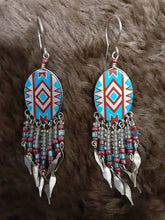 Load image into Gallery viewer, I Can Still Make Cheyenne Painted Earrings
