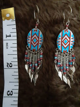 Load image into Gallery viewer, I Can Still Make Cheyenne Painted Earrings
